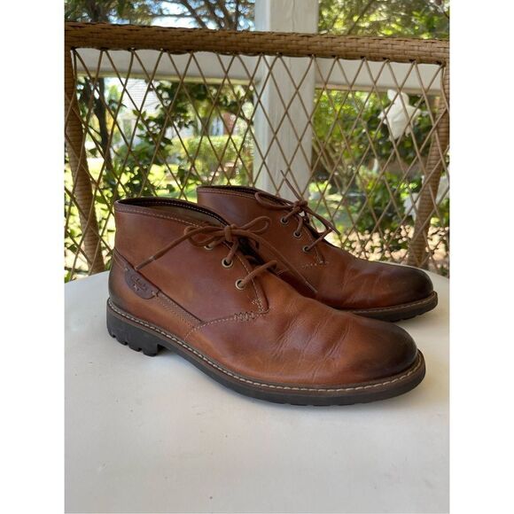 Clarks Men\'s Montacute Duke Leather Chukka Boots 03252 size 10 main image 8